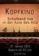 Konzertplakat 'Kopfkino'